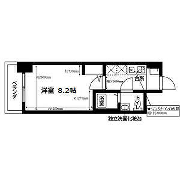 ヴェッセル幅下 905｜愛知県名古屋市西区幅下２丁目(賃貸マンション1K・9階・24.06㎡)の写真 その2