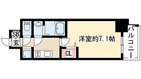 プレサンス桜通ベルノ 1405 ｜ 愛知県名古屋市東区代官町（賃貸マンション1K・14階・24.19㎡） その2