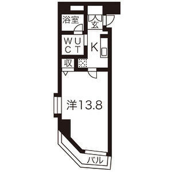 エスポアール光洋 501｜愛知県名古屋市中区金山１丁目(賃貸マンション1K・5階・40.05㎡)の写真 その2