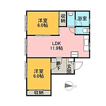 D-フラット東別院 401 ｜ 愛知県名古屋市中区橘１丁目（賃貸マンション2LDK・4階・53.00㎡） その2