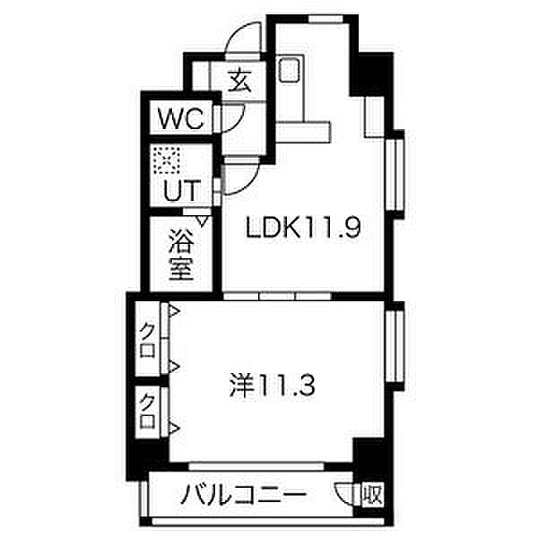 プロビデンス葵タワー 901｜愛知県名古屋市東区葵２丁目(賃貸マンション1LDK・9階・51.57㎡)の写真 その2