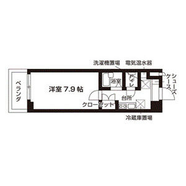 アル・ソーレ上前津 802｜愛知県名古屋市中区上前津１丁目(賃貸マンション1K・8階・23.35㎡)の写真 その2