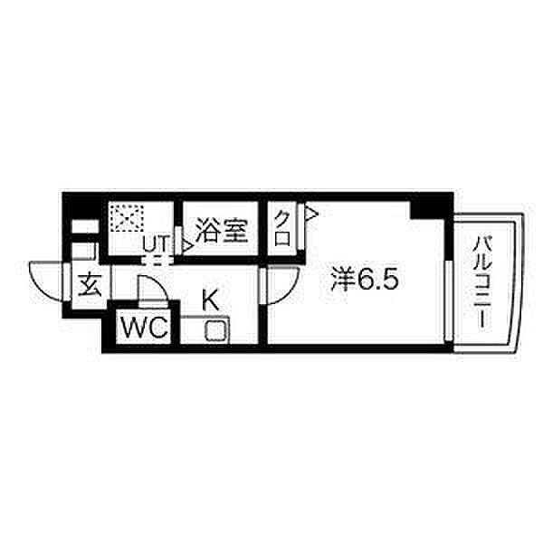 グリーンハイツ白川 703｜愛知県名古屋市中区大須２丁目(賃貸マンション1K・7階・24.18㎡)の写真 その2