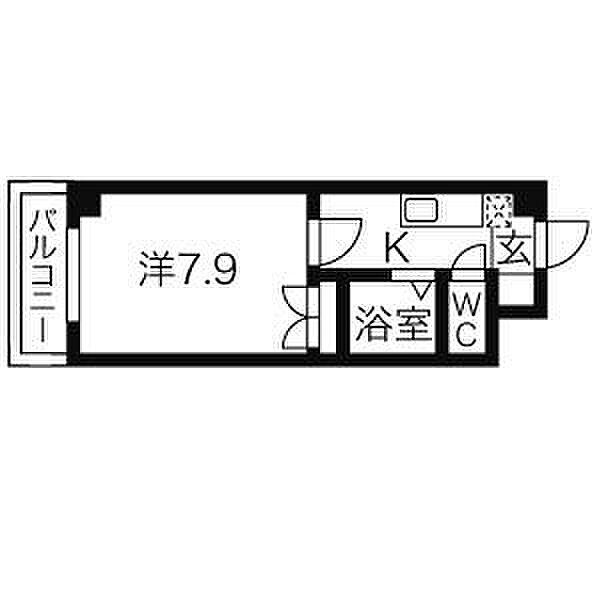 アイビーリーグ大曽根 303｜愛知県名古屋市東区東大曽根町(賃貸マンション1K・3階・23.27㎡)の写真 その2