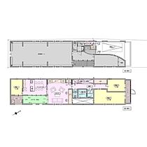 ホールディングホーム名西 2 ｜ 愛知県名古屋市西区名西１丁目（賃貸間借り1R・2階・17.00㎡） その2