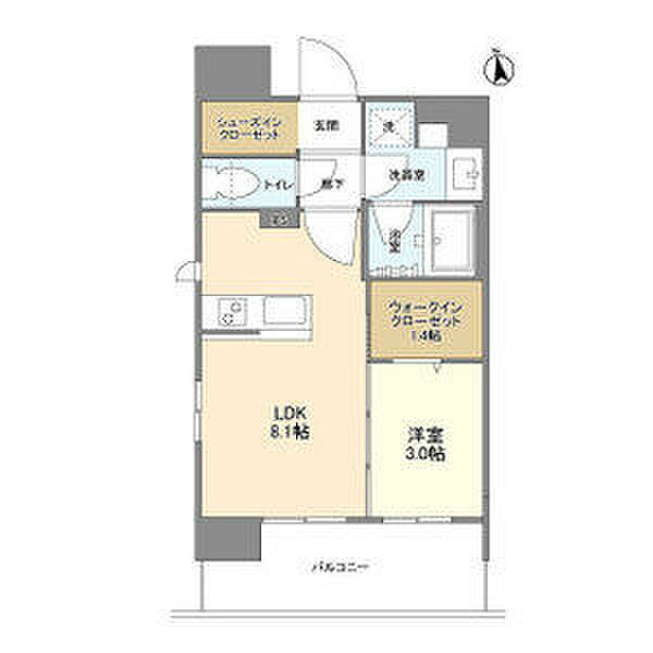 デュオフラッツ栄 0802｜愛知県名古屋市中区栄５丁目(賃貸マンション1LDK・8階・31.39㎡)の写真 その2