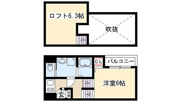 ラ・ネージュ筒井 103｜愛知県名古屋市東区筒井３丁目(賃貸アパート1K・1階・20.97㎡)の写真 その2