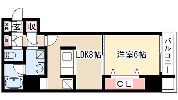 カスタリア栄 1201｜愛知県名古屋市中区栄４丁目(賃貸マンション1LDK・12階・44.37㎡)の写真 その2