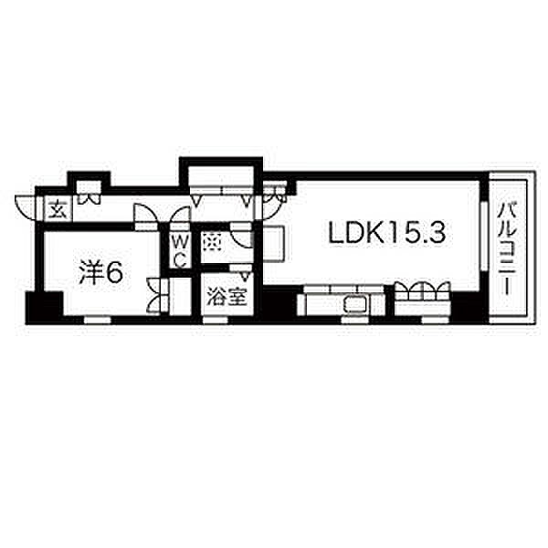 アクアマリン名駅 9B｜愛知県名古屋市中村区亀島２丁目(賃貸マンション1LDK・9階・51.25㎡)の写真 その2