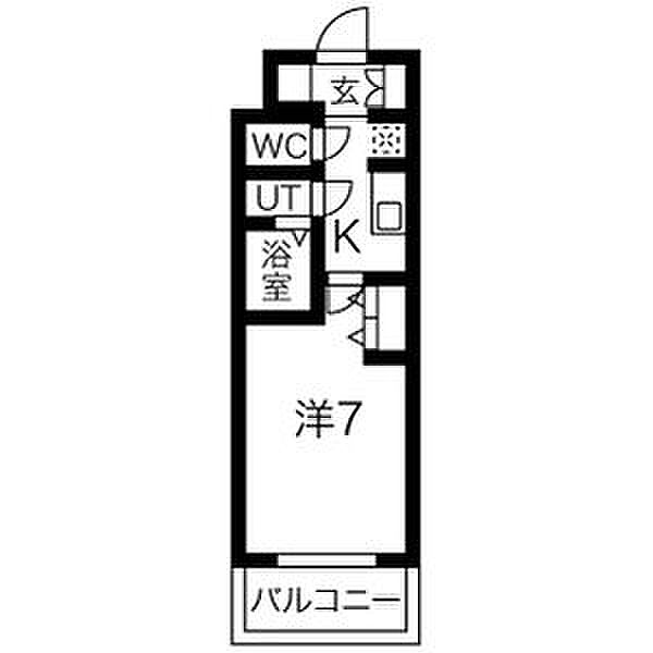 メイクスWアート丸の内 1002｜愛知県名古屋市西区那古野１丁目(賃貸マンション1K・10階・22.95㎡)の写真 その2