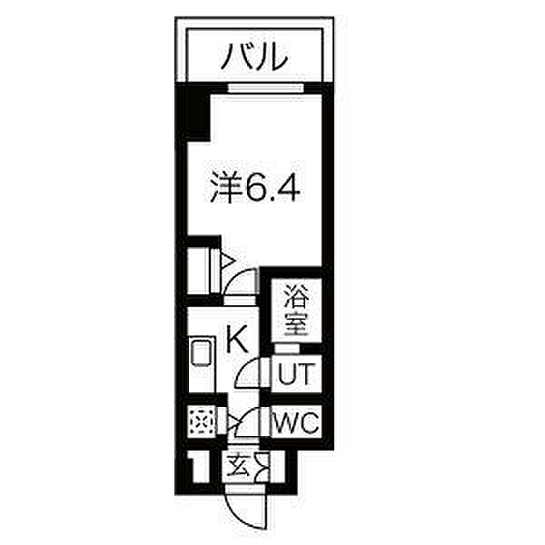 プレミアム大須 703｜愛知県名古屋市中区大須３丁目(賃貸マンション1K・7階・22.62㎡)の写真 その2