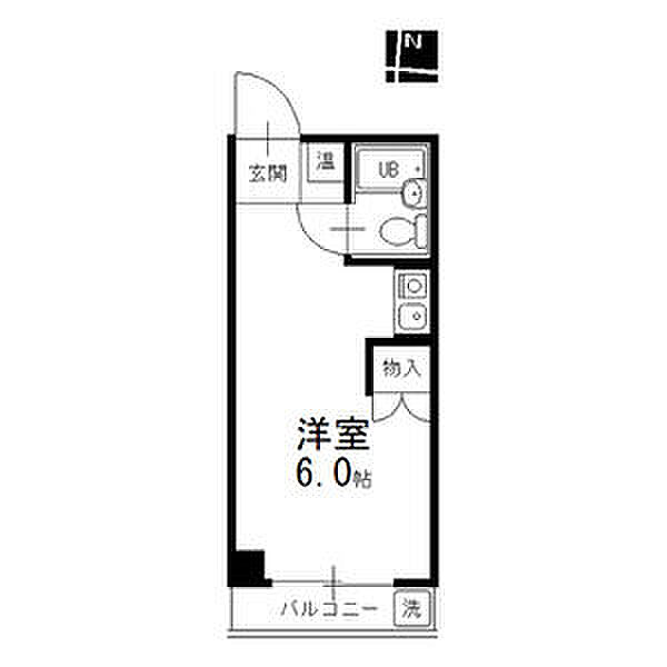 コーポR&K 2C｜愛知県名古屋市中村区豊国通３丁目(賃貸マンション1R・2階・18.00㎡)の写真 その2