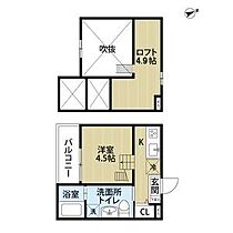 Tom’s　Tenement　3(トムズテネメ 201 ｜ 愛知県名古屋市西区児玉３丁目（賃貸アパート1R・2階・19.56㎡） その2