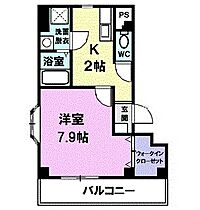 サンエルフ 102 ｜ 愛知県名古屋市西区花の木１丁目（賃貸マンション1K・1階・28.36㎡） その2