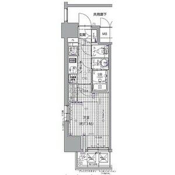 エスリード上前津セレーノ 1405｜愛知県名古屋市中区千代田３丁目(賃貸マンション1K・14階・25.20㎡)の写真 その2