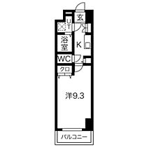 プリフェラブル栄 305 ｜ 愛知県名古屋市東区東桜１丁目（賃貸マンション1K・3階・29.39㎡） その2