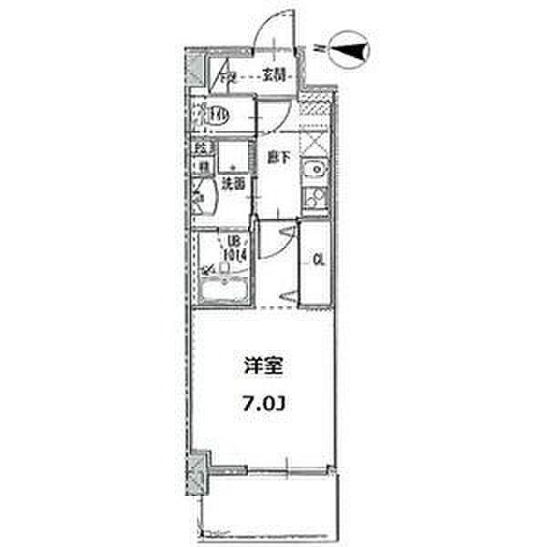 ジュール亀島 603｜愛知県名古屋市中村区千原町(賃貸マンション1K・6階・24.90㎡)の写真 その2