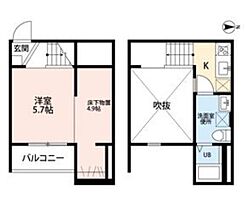 IRIS　Garden(イリスガーデン) 105 ｜ 愛知県名古屋市中村区猪之越町１丁目（賃貸アパート1R・1階・22.22㎡） その2