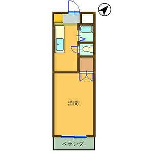 さくら館塩池 407｜愛知県名古屋市中村区塩池町２丁目(賃貸マンション1K・4階・23.52㎡)の写真 その2