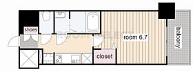 プレサンス新栄アーバンフロー 805 ｜ 愛知県名古屋市中区新栄２丁目（賃貸マンション1K・8階・24.36㎡） その2