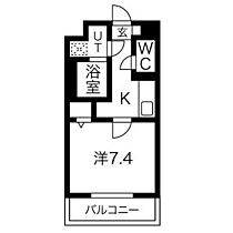 レジデンスルイーダ 202 ｜ 愛知県名古屋市西区栄生２丁目（賃貸マンション1K・2階・26.48㎡） その2