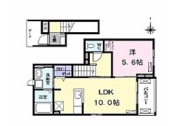 Ｂｒｅｚｚａ（ブレッザ） 203 ｜ 愛知県名古屋市西区上小田井１丁目（賃貸アパート1LDK・2階・42.59㎡） その2