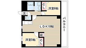 HANAMIZUKI向台 201 ｜ 愛知県名古屋市守山区向台３丁目（賃貸マンション2LDK・2階・65.52㎡） その2