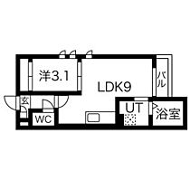 GRANDTIC LUKE瓢箪山 103 ｜ 愛知県名古屋市守山区新城（賃貸アパート1LDK・1階・30.40㎡） その2