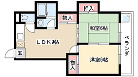 サクラピア 302 ｜ 愛知県名古屋市南区呼続４丁目（賃貸マンション2LDK・3階・45.00㎡） その2