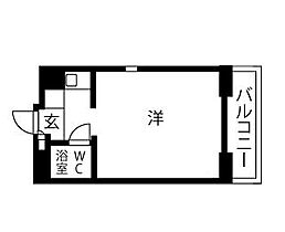 プレスイン第二金山 5-C ｜ 愛知県名古屋市熱田区新尾頭１丁目（賃貸マンション1R・5階・21.16㎡） その2