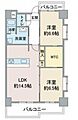 ヒルパレスイカイ6階11.3万円