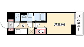 ＧｒａｃｅIII（グラースIII） 303 ｜ 愛知県名古屋市瑞穂区土市町２丁目（賃貸アパート1K・3階・26.09㎡） その2