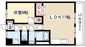 第3籠原ビル 3B ｜ 愛知県名古屋市昭和区広路町字北石坂（賃貸マンション1LDK・3階・43.70㎡） その2