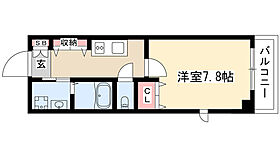 ヴィラパーク鶴舞 502 ｜ 愛知県名古屋市昭和区狭間町（賃貸マンション1K・5階・29.45㎡） その2