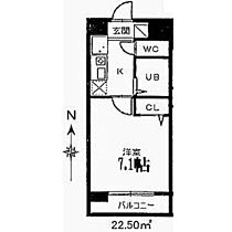 メゾンアソシエ鶴舞 402 ｜ 愛知県名古屋市昭和区鶴舞４丁目（賃貸マンション1K・4階・22.50㎡） その2