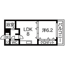 FILL　EAST 302 ｜ 愛知県名古屋市中川区供米田２丁目（賃貸マンション1LDK・3階・36.00㎡） その2