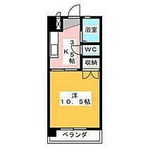 LOE本郷 205 ｜ 愛知県名古屋市名東区藤森２丁目（賃貸マンション1K・2階・29.00㎡） その2