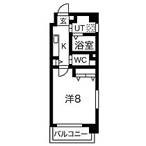 アールズコート一社 402 ｜ 愛知県名古屋市名東区高社１丁目（賃貸マンション1K・4階・24.74㎡） その2