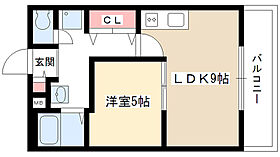 ジュネス平和ヶ丘 104 ｜ 愛知県名古屋市名東区平和が丘４丁目（賃貸マンション1LDK・1階・36.00㎡） その2