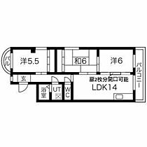 第2宝照ハイツ 2F ｜ 愛知県名古屋市名東区富が丘（賃貸マンション3LDK・2階・63.95㎡） その2