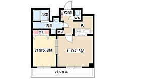 エスポアール千種 205 ｜ 愛知県名古屋市千種区今池１丁目（賃貸マンション1LDK・2階・40.20㎡） その2