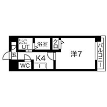 セオークス東山 103 ｜ 愛知県名古屋市千種区唐山町１丁目（賃貸マンション1K・1階・24.90㎡） その2