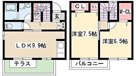 ラビスタ 102 ｜ 愛知県名古屋市千種区城山新町２丁目（賃貸テラスハウス2LDK・1階・64.41㎡） その2