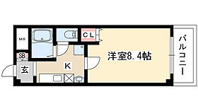 レジデンス赤坂 202 ｜ 愛知県名古屋市千種区赤坂町４丁目（賃貸マンション1K・2階・24.85㎡） その2