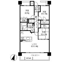 東山公園レジデンス 404 ｜ 愛知県名古屋市千種区新池町１丁目（賃貸マンション3LDK・3階・80.30㎡） その2