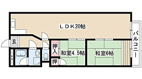 田代マリンハイツ 403 ｜ 愛知県名古屋市千種区田代本通５丁目（賃貸マンション2LDK・4階・67.98㎡） その2