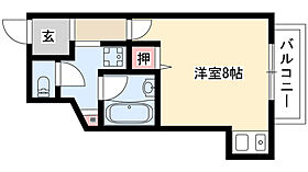 ドーム高峯 2005 ｜ 愛知県名古屋市昭和区妙見町（賃貸マンション1R・2階・25.17㎡） その2