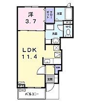 コンフォート　Ｔ 102 ｜ 愛知県名古屋市中川区四女子町３丁目（賃貸アパート1LDK・1階・37.13㎡） その2