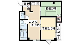 MIYAKOSOU 202 ｜ 愛知県名古屋市千種区松竹町２丁目（賃貸マンション2LDK・2階・57.33㎡） その2