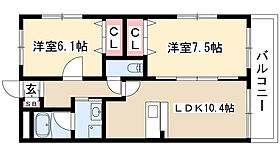 グランハートM 101 ｜ 愛知県名古屋市千種区南明町１丁目（賃貸マンション2LDK・1階・55.00㎡） その2